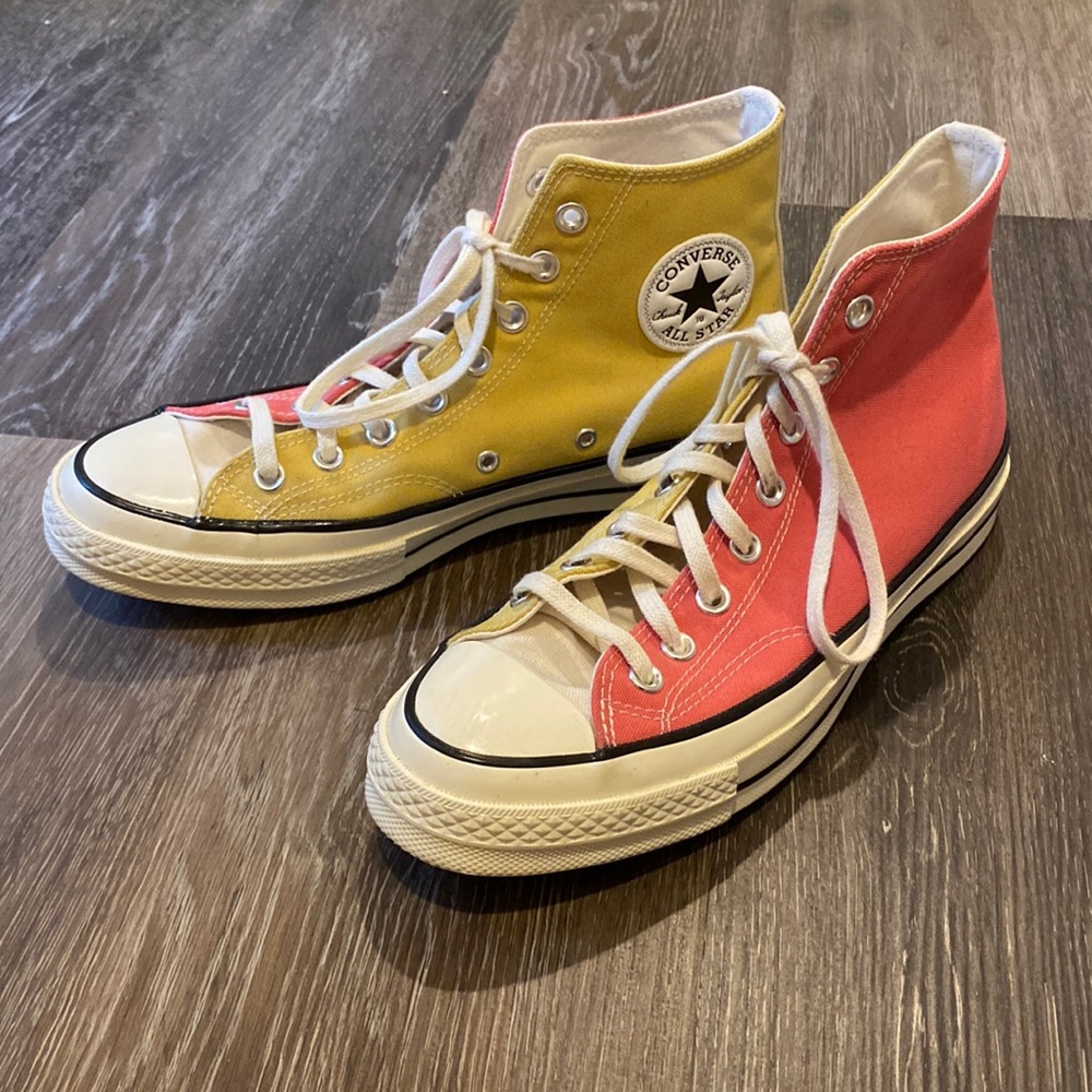 Pink Lemonade Hightop converse 💖🍋